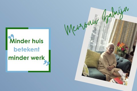 "Minder huis betekent minder werk"